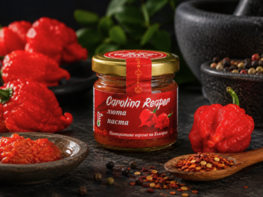 Люта паста Carolina Reaper по рецепта на шеф Радичев